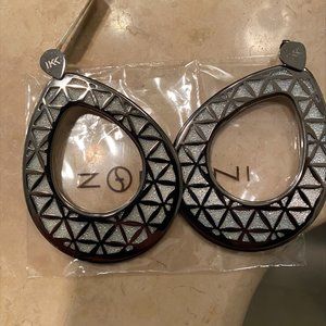 Zoppini Ikonika Made in Italy Bronze Crystal Statement Earrings
